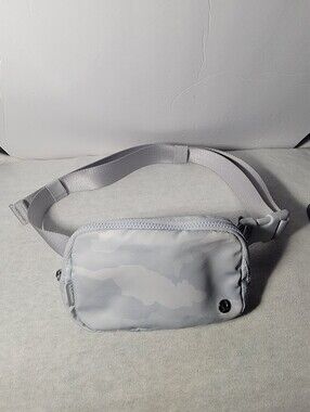 Lululemon Athletica Silver Camo Belt Bag